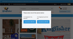 Desktop Screenshot of kingfisheruk.com