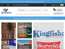 Tablet Screenshot of kingfisheruk.com